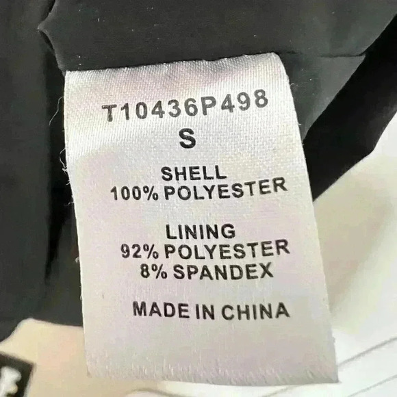 Tart Navy Blue Black White Shift Dress Size Small Abstract Work Dress - Picture 6 of 7